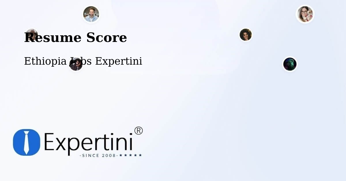 Resume Score & Job Description Match Tool – Shambu - Ethiopia Jobs Expertini